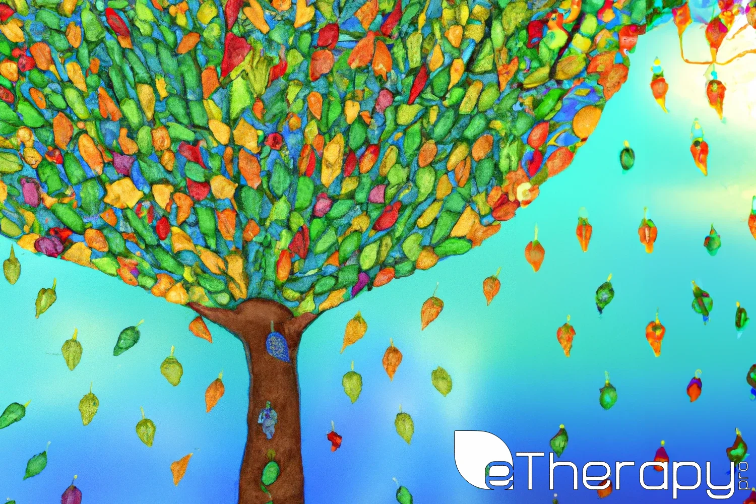 captivating image of a vibrant tree - can gratitude improve my emotional well-being