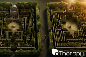A person makes a choice between two different but equally different mazes - Do You Have OCD Tendencies or Just Quirky Habits