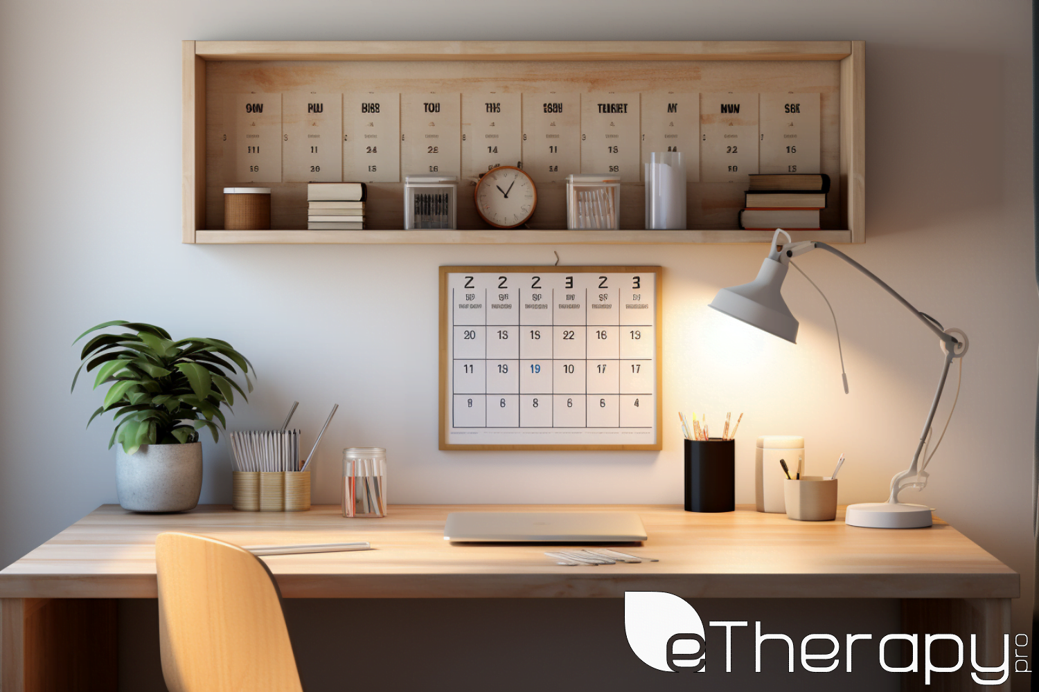 An organized workspace with a clear desk - Treatment and Management of ADHD